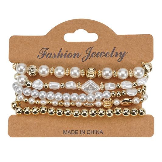 Pearl Layered Bracelets ( 2 styles available )
