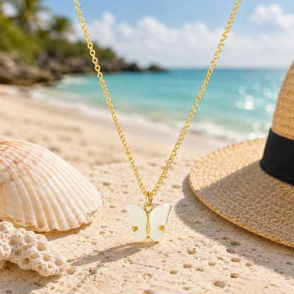Butterfly Necklace | Tarnish Resistant