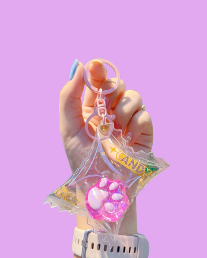Paw Candy Bag Charms  ( 5 Colors )