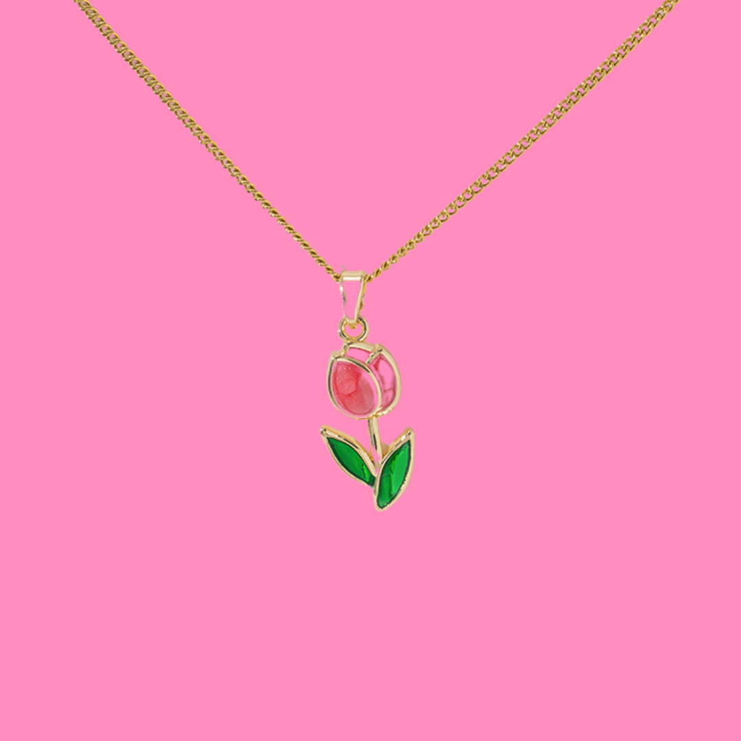 Baby Tulip Necklace