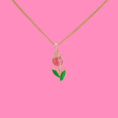Baby Tulip Necklace