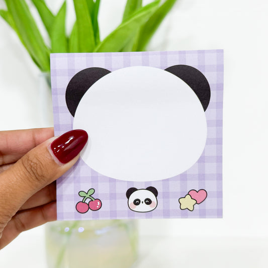 Cherry Panda Memo Pad