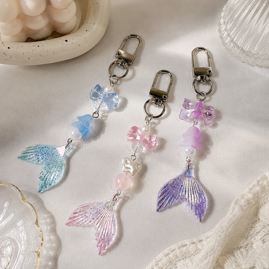Mermaid Tail Bag Charm Bag Charm