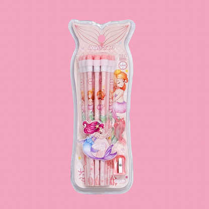 Mermaid 12 Pack Pencil Sets ( 3 Styles Available )