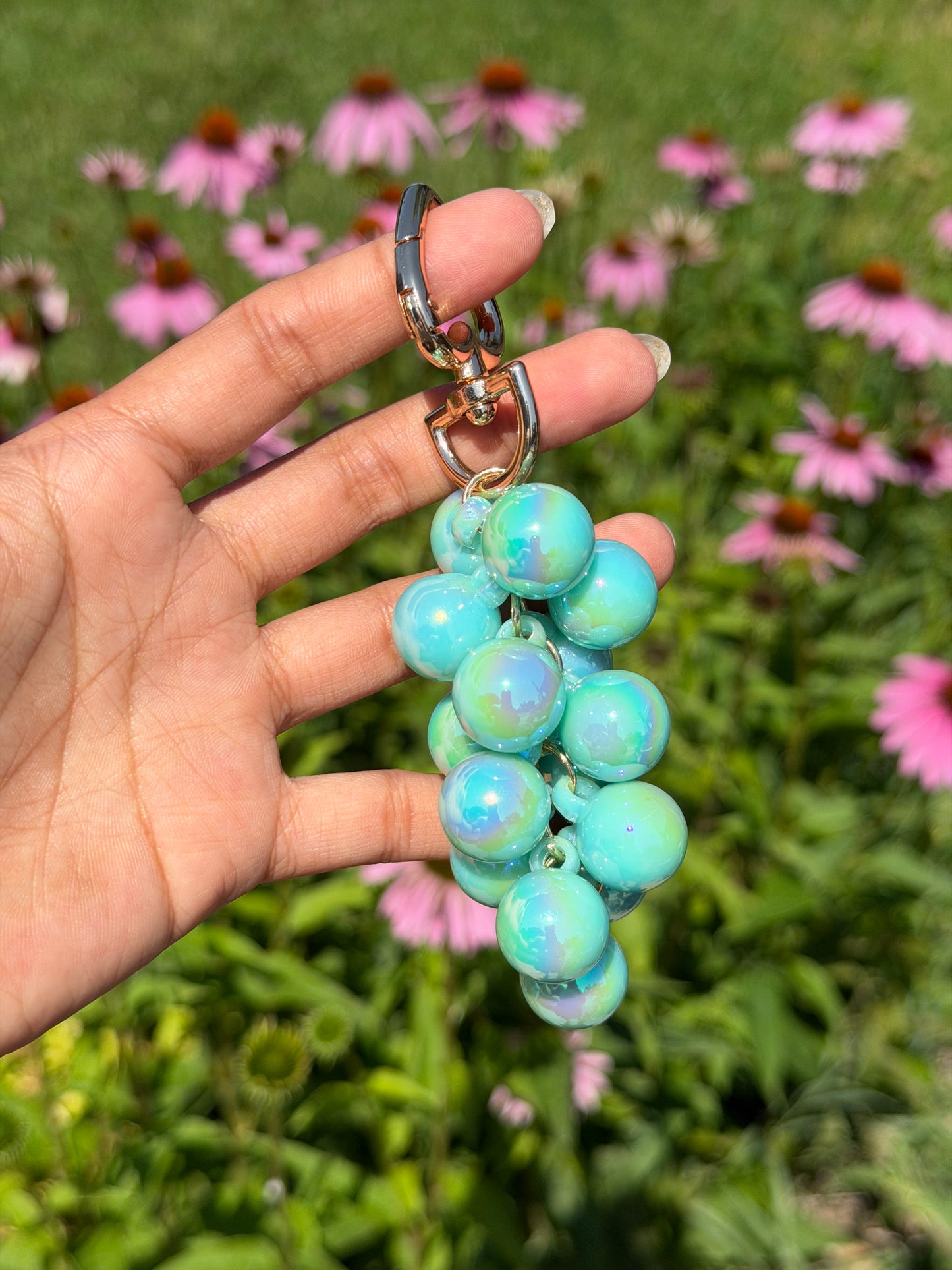 Fidget Grape Bag Charm ( 12 colors available )