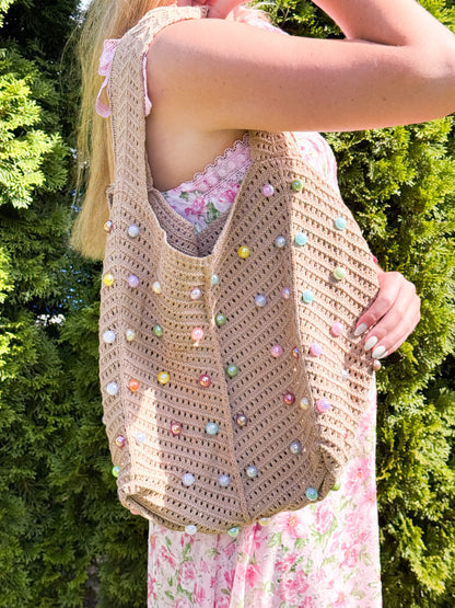 Pebble Pop Tote Bag ( 4 Colors Available )
