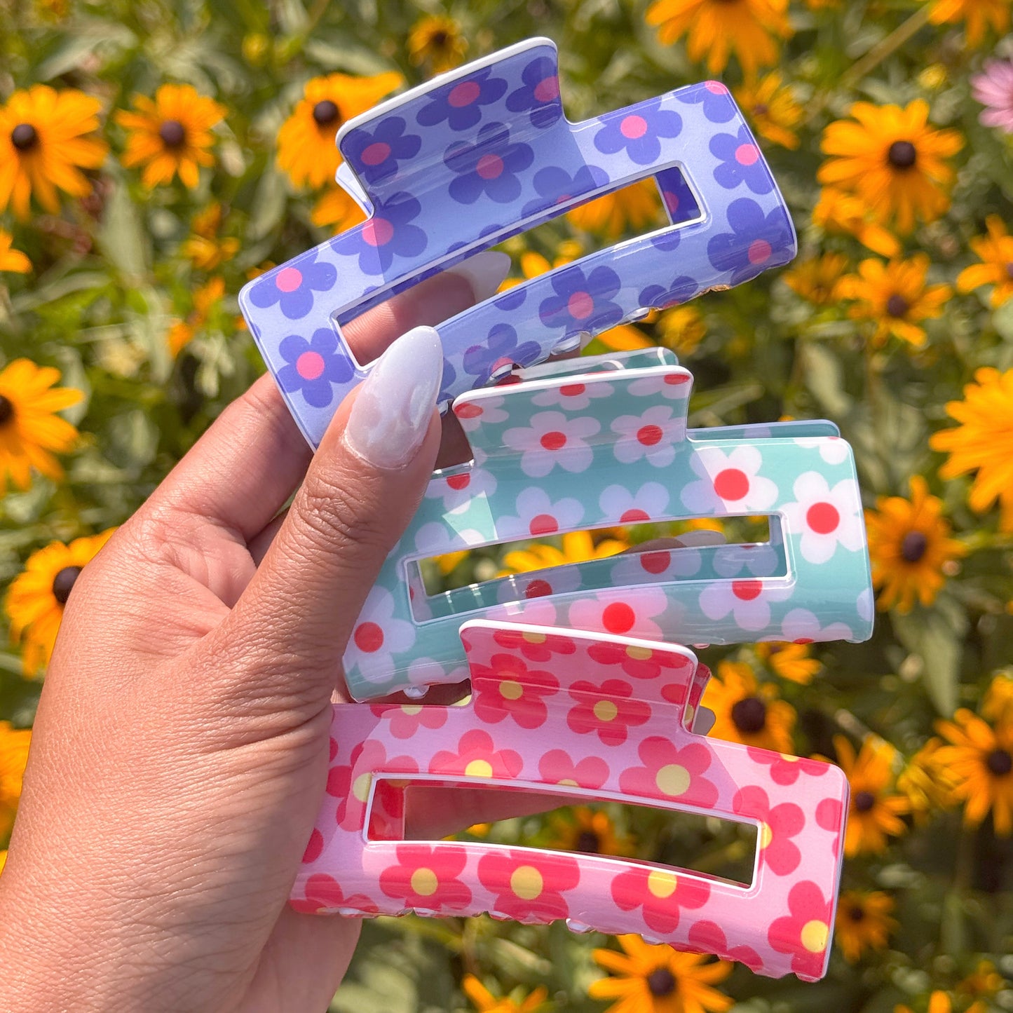 New Daisy Claw Clips