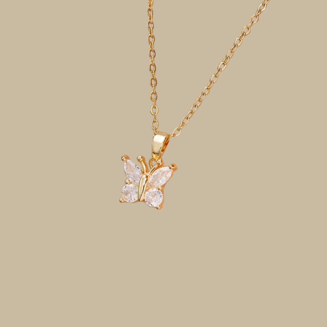 Dainty Butterfly Necklace