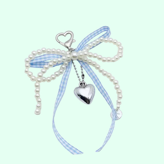 Pearl Bow Charm