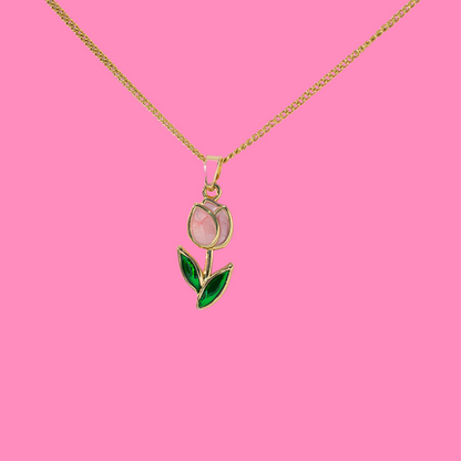 Baby Tulip Necklace