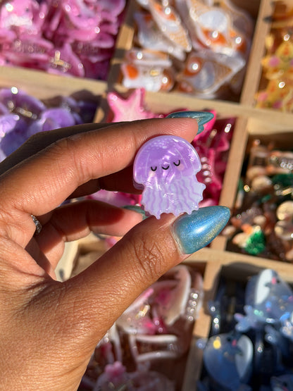 Mini Sea Life 🧜‍♀️✨ Hair Clips