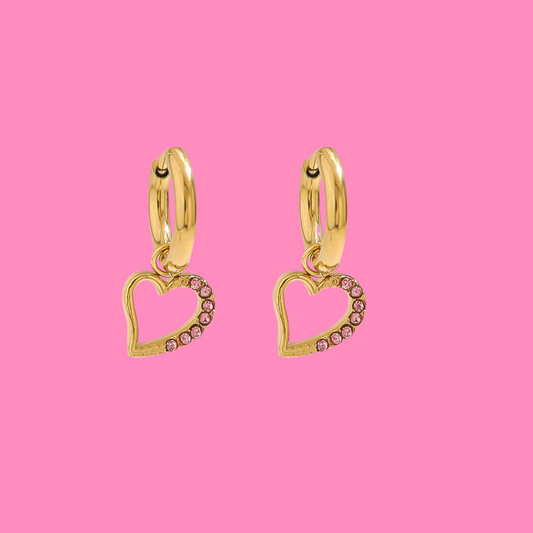 Love Bite Huggie Earrings | B-97