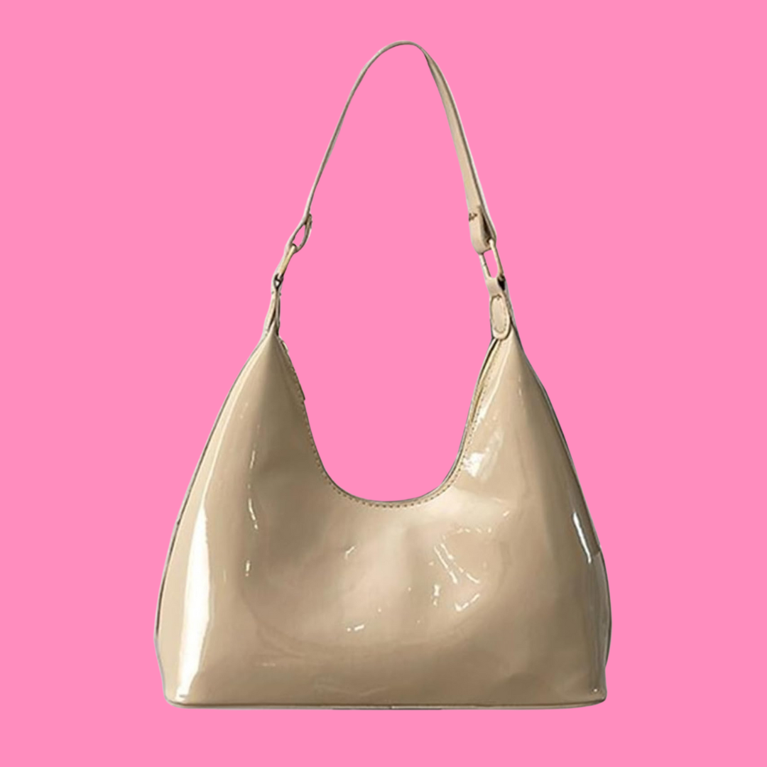 Glossy Shoulder Bags