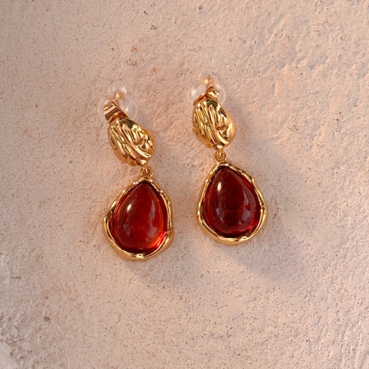 Sunset Glow Drop Earrings