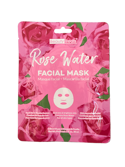 Beauty treats Rose Water Sheet Masks