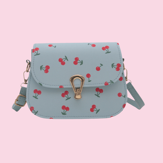 Cherry Blue Purse
