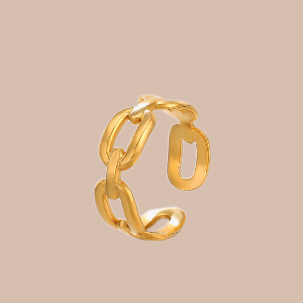 Bold Chain Ring