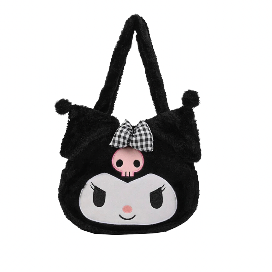 Kuromi Checkered Bow Bag