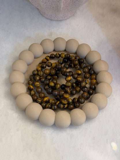 🐯 TIGER’S EYE BRACELET | The Stone of Confidence & Courage