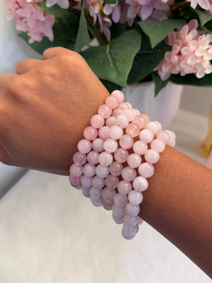 🌸 ROSE QUARTZ BRACELET | The Stone of Unconditional Love