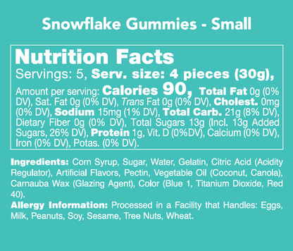 Snowflake Gummies (Holiday 2026)