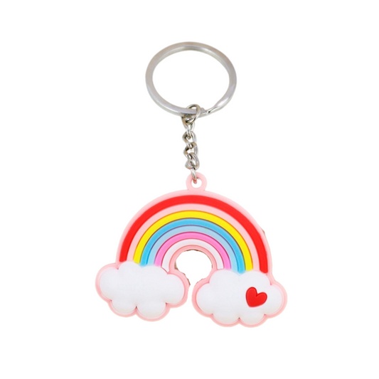Rainbow Clouds Keychains