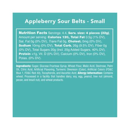 Appleberry Sour Belts